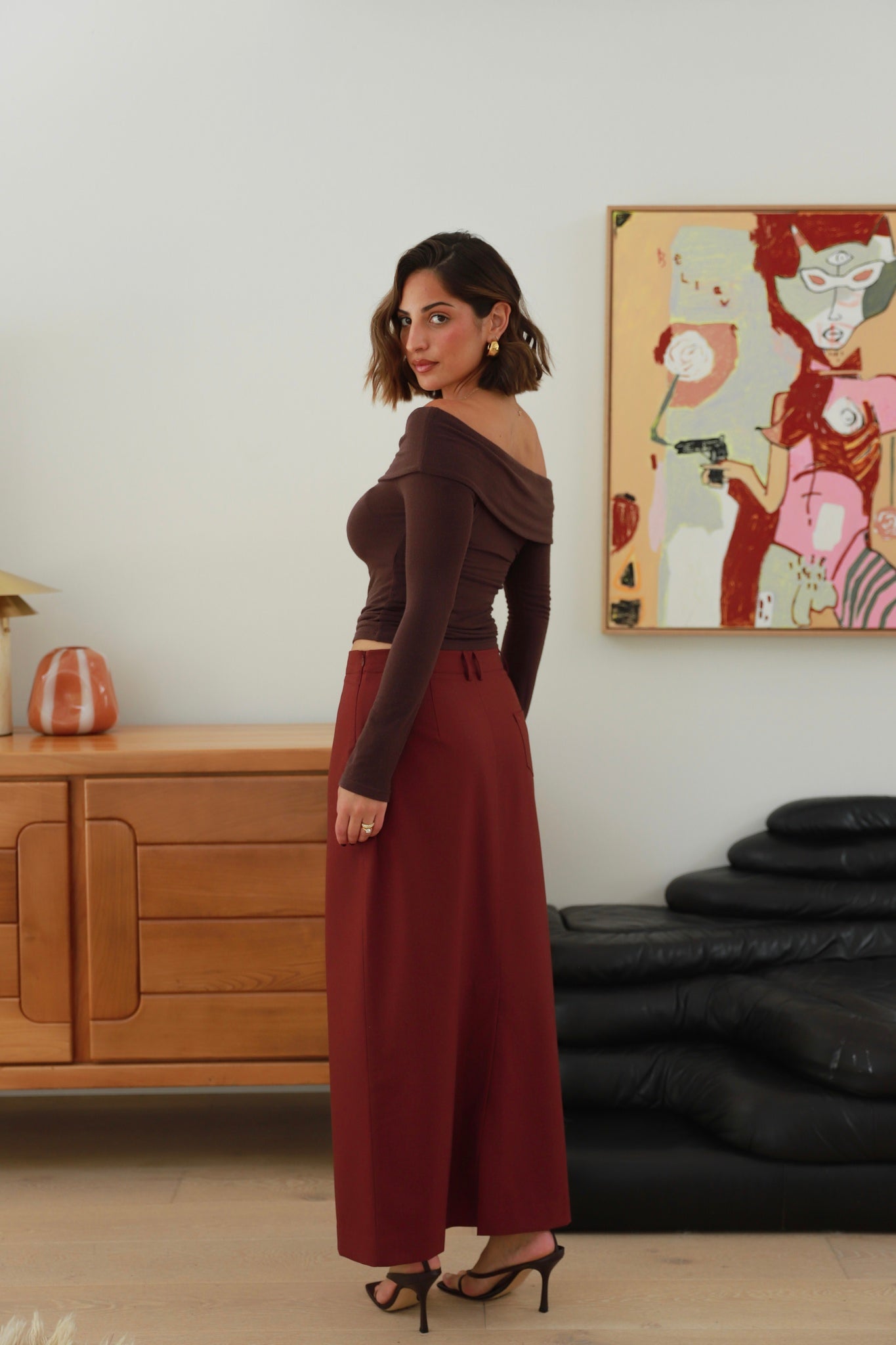 Gardenia Off The Shoulder Top