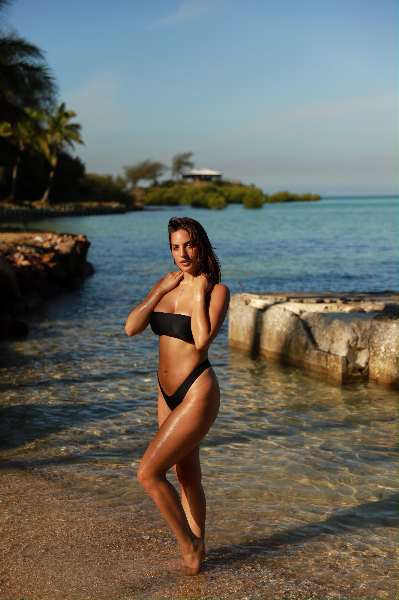 Coral Swim Bandeau