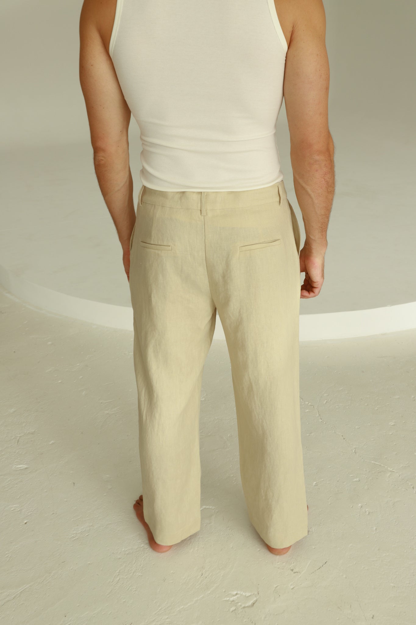 Slick Unisex Linen Pants