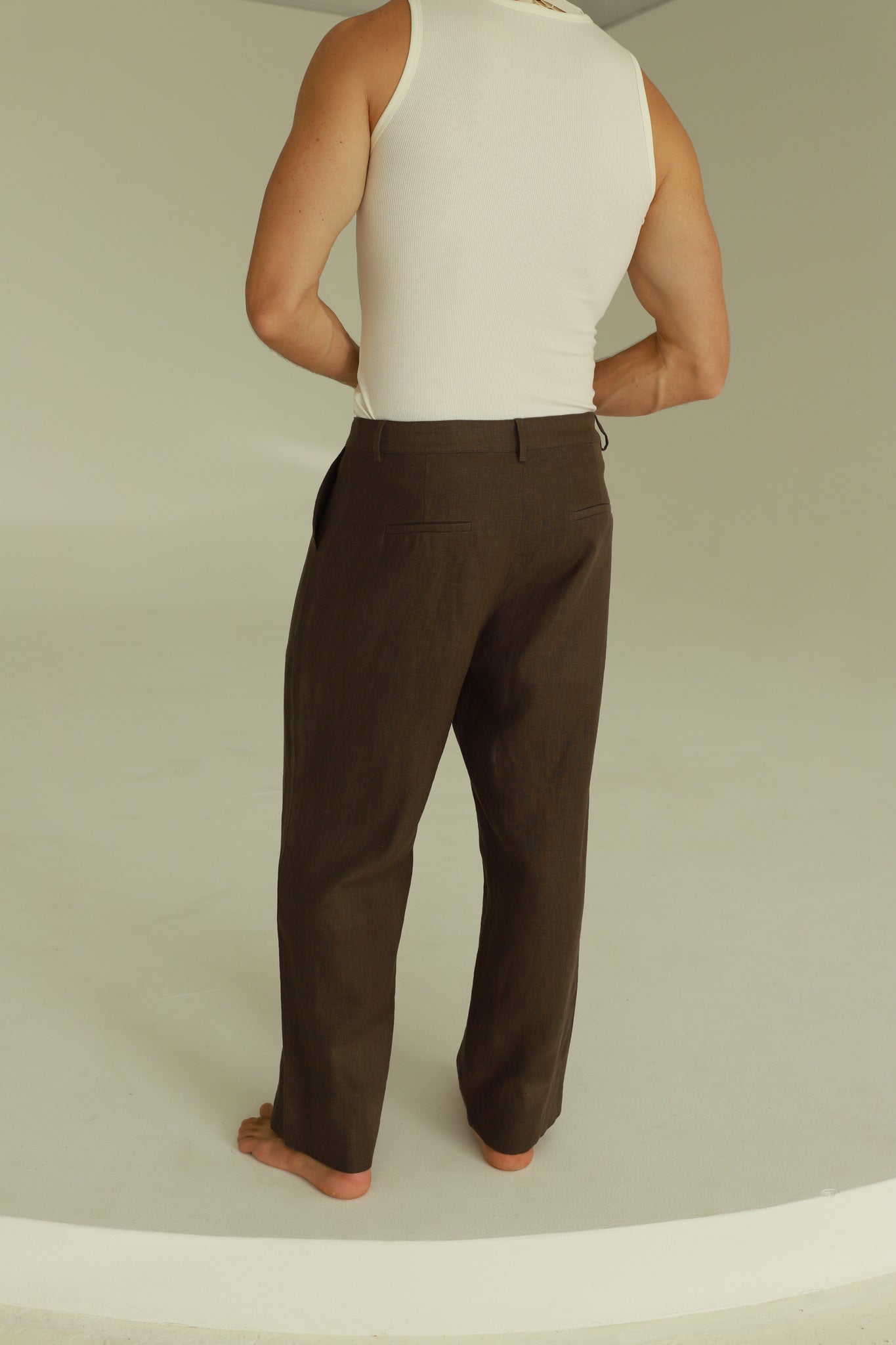 Slick Unisex Linen Pants