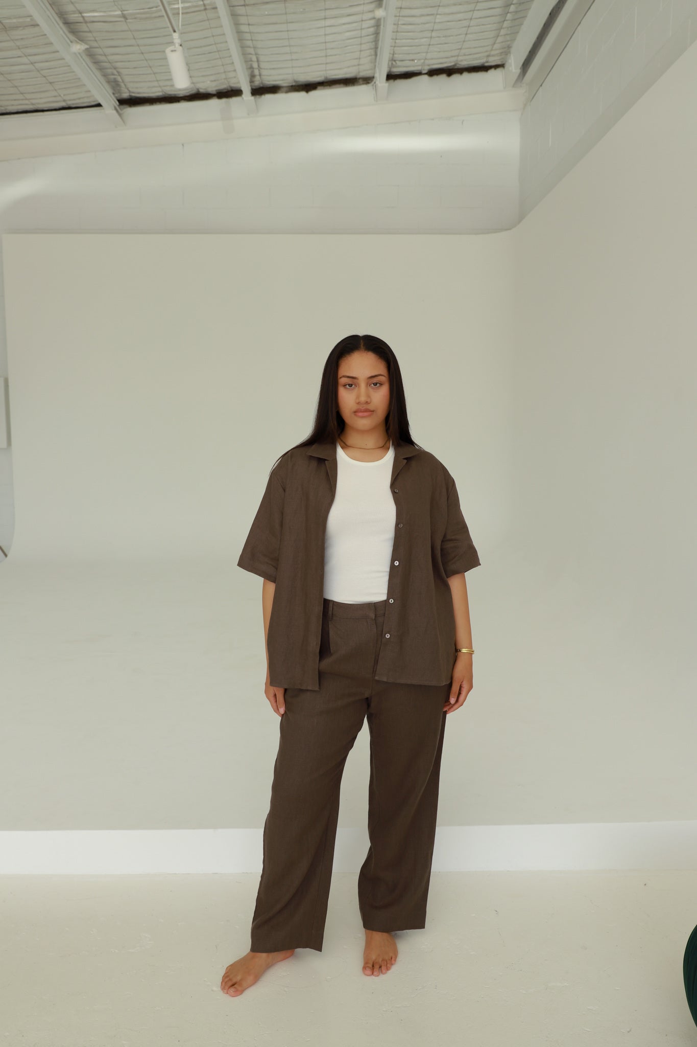Soller Unisex Linen Shirt