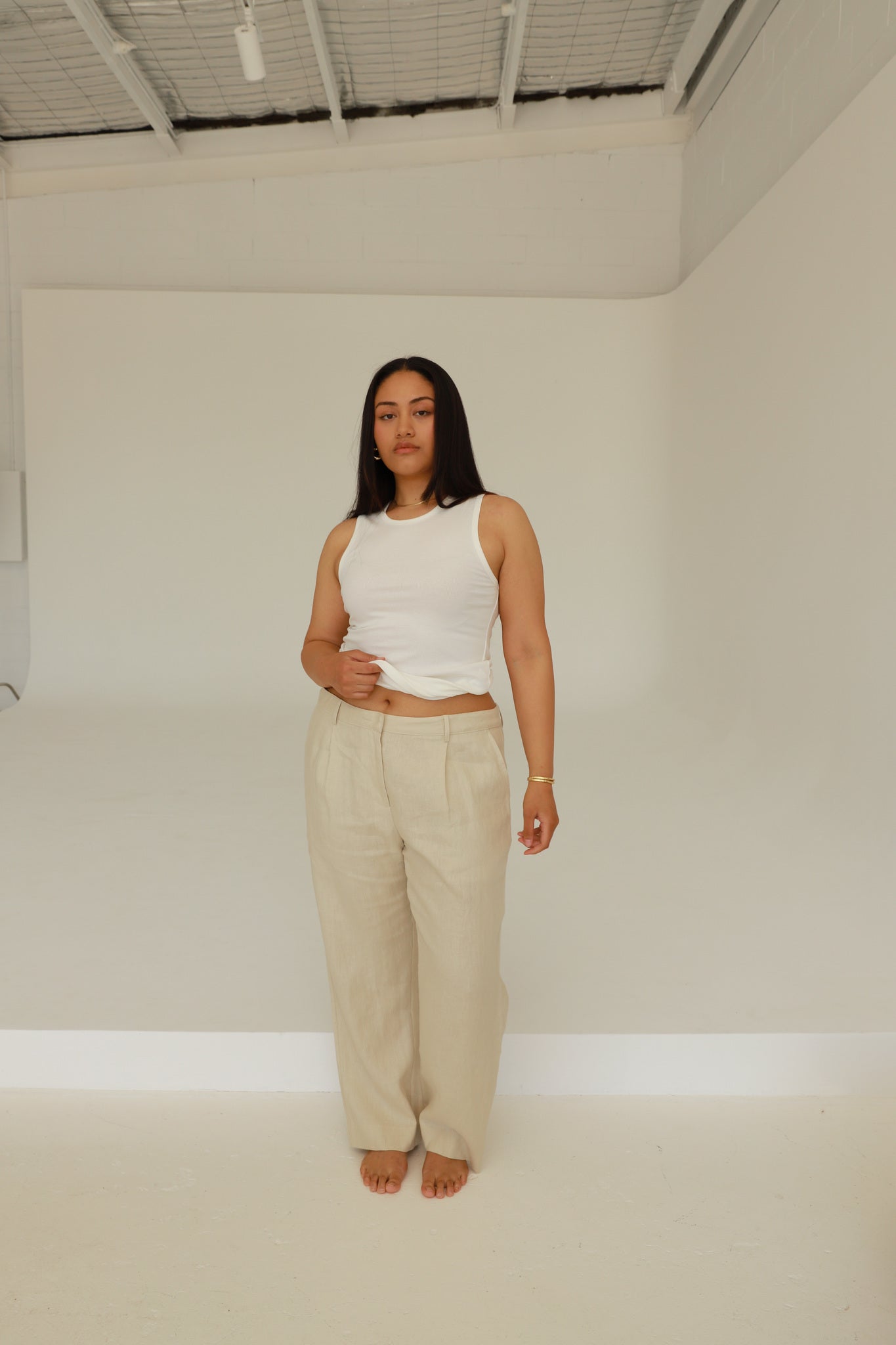 Slick Unisex Linen Pants