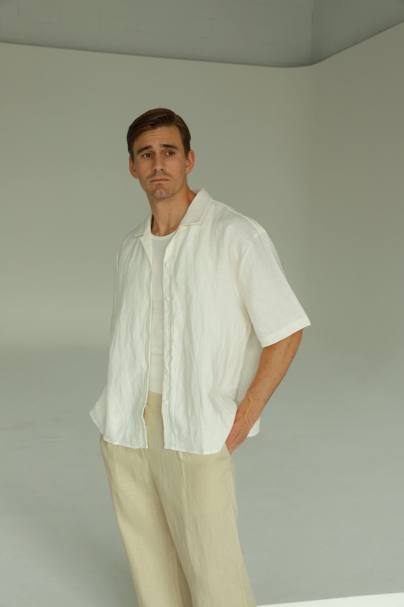 Soller Unisex Linen Shirt