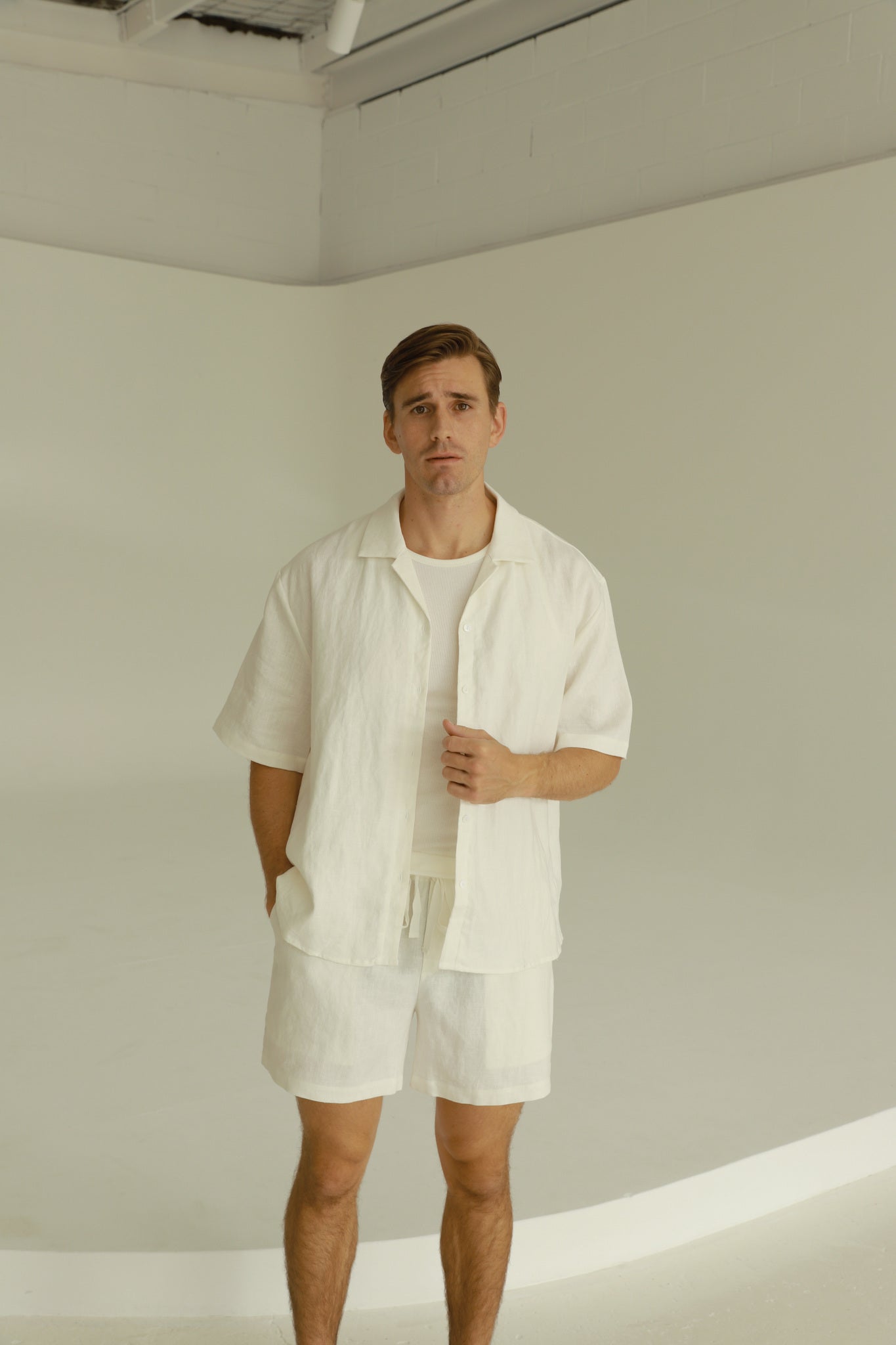 Soller Unisex Linen Shirt